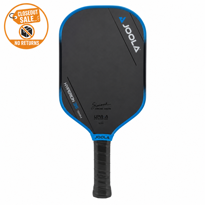 JOOLA Simone Jardim Hyperion 3S 16mm Pickleball Paddle on sale at Badminton Warehouse