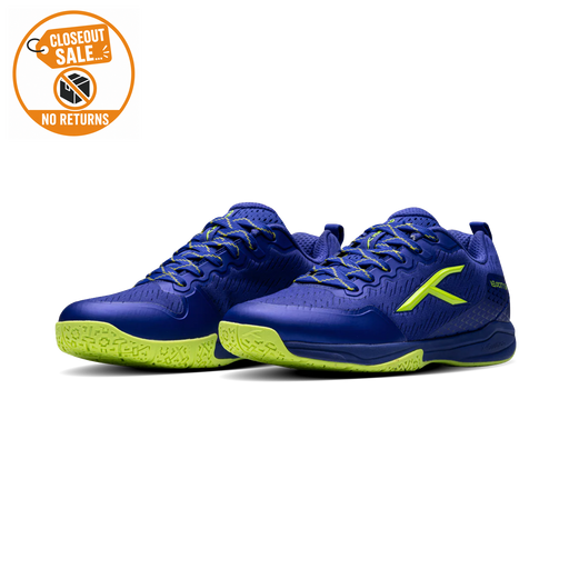Hundred Velocity Elite Badminton Shoes (Blue) on sale at Badminton Warehouse