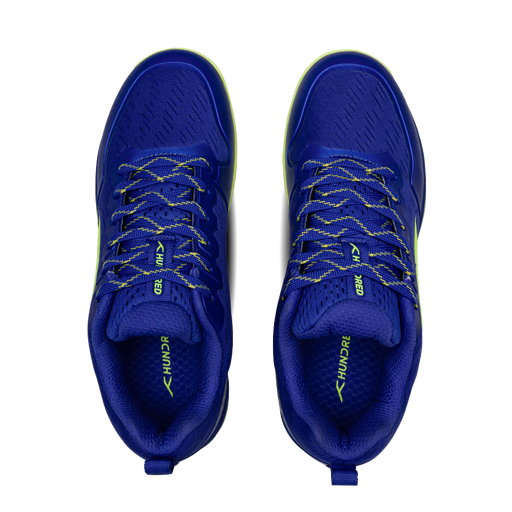 Hundred Velocity Elite Badminton Shoes (Blue) on sale at Badminton Warehouse