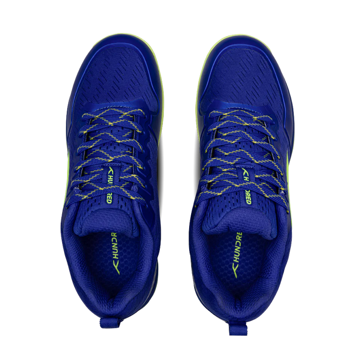 Hundred Velocity Elite Badminton Shoes (Blue) on sale at Badminton Warehouse