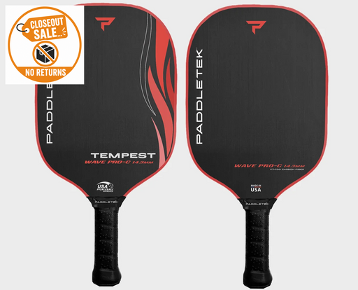 Paddletek Tempest Wave Pro-C 14.3 Pickleball Paddle on sale at Badminton Warehouse