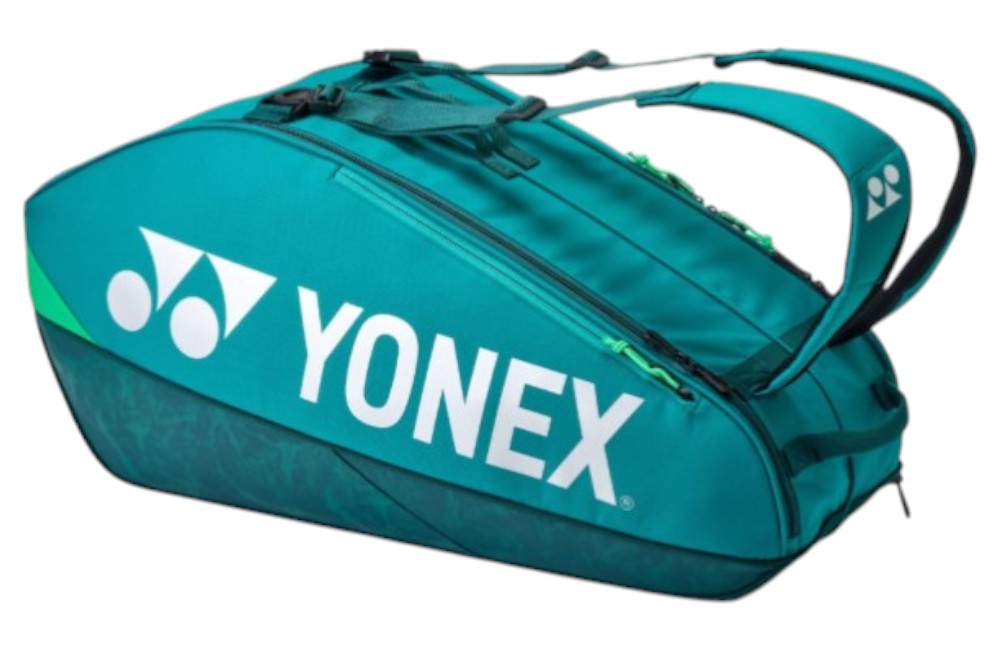 Yonex 92426 Pro Badminton Bag (Dark Green) on sale at Badminton Warehouse