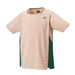 Yonex 10627 Men's Shirt (Pink Beige) on sale at Badminton Warehouse!