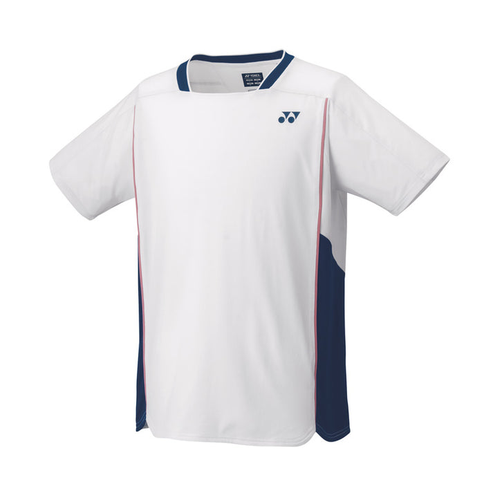 Yonex 10627 Men's Shirt (White) on sale at Badminton Warehouse!