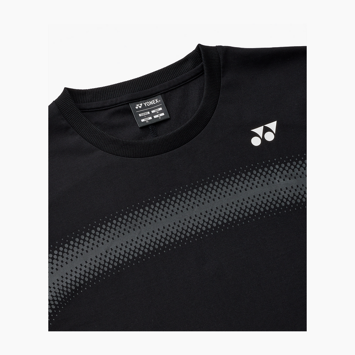 Black Yonex 16839 Men's Badminton Shirt