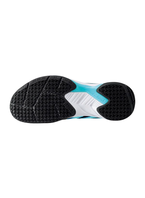 Yonex PC Cascade Accel (Wide) Black / Ice Blue Badminton Court Shoes -