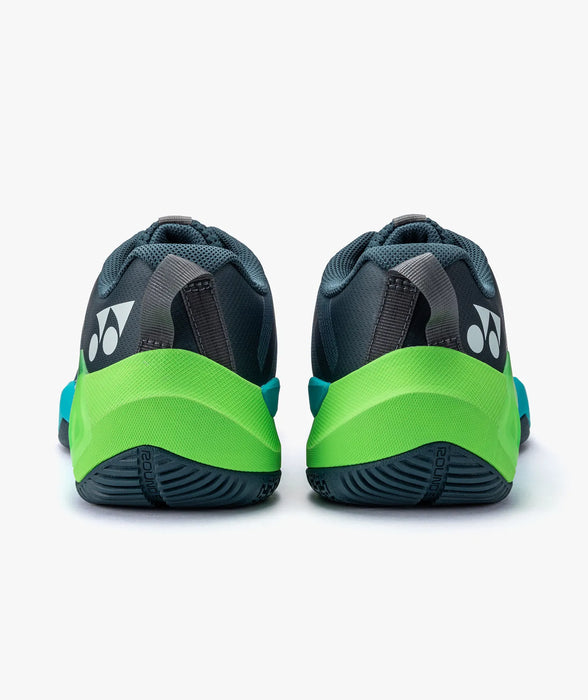 Yonex Subaxia GT Wide Fit Badminton Court Shoes Dark Green on sale at Badminton Warehouse