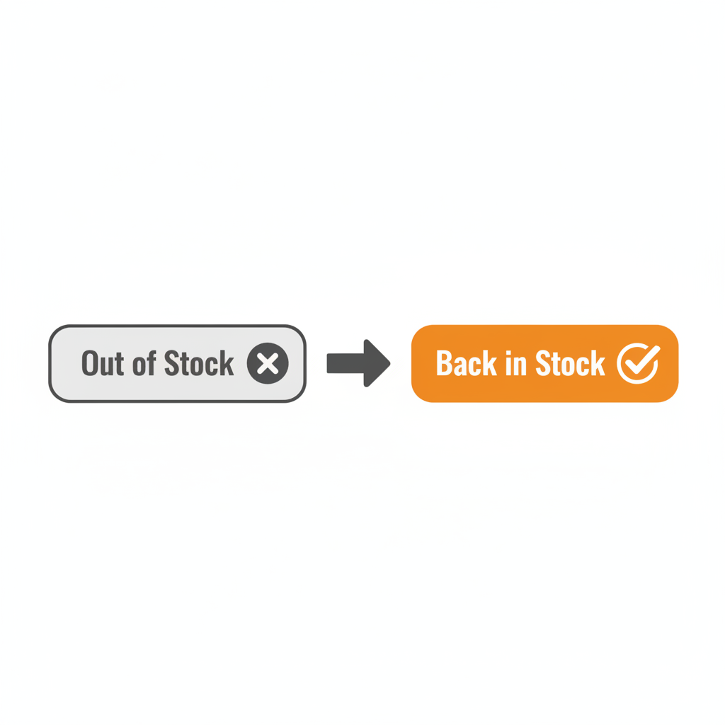 Back in Stock - With Verbiage