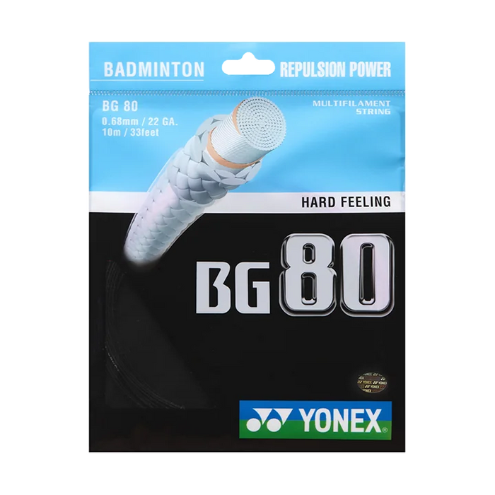 Yonex BG-80 Badminton String on sale at Badminton Warehouse