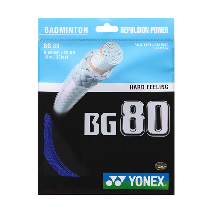 Yonex BG-80 Badminton String on sale at Badminton Warehouse