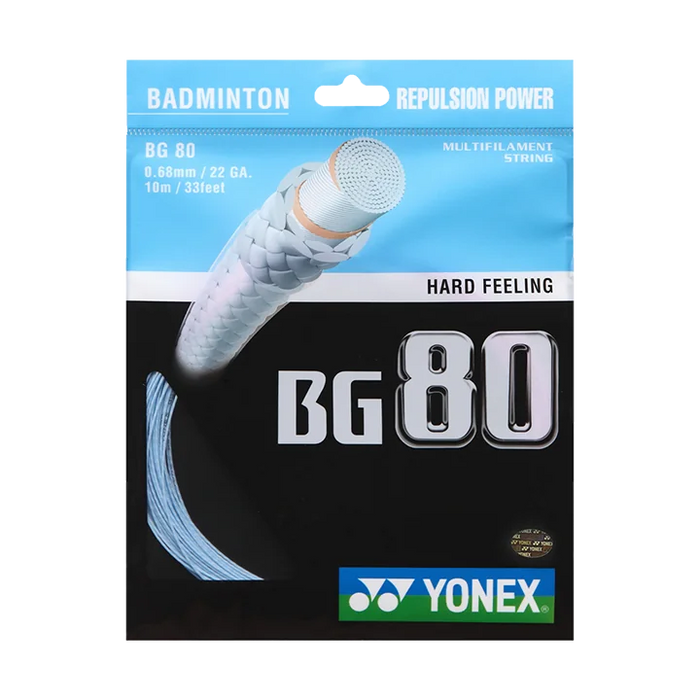 Yonex BG-80 Badminton String on sale at Badminton Warehouse