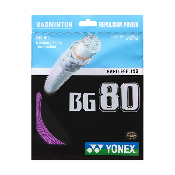 Yonex BG-80 Badminton String on sale at Badminton Warehouse