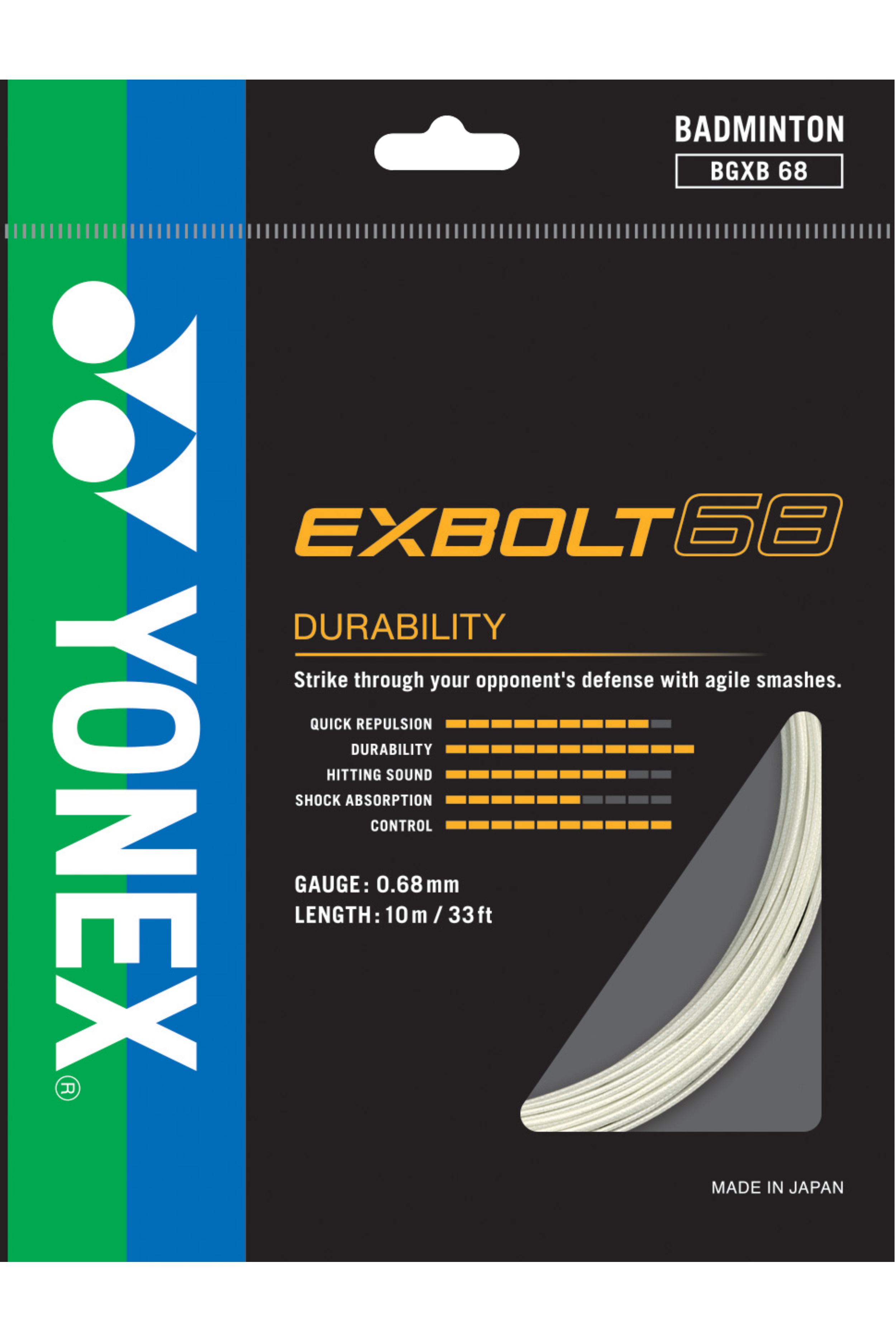 YONEX バドミントンストリング EXBOLT 68 (100m) ８月入荷分 61kXa1LOILL._AC_UL210_SR210,