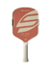 Selkirk LABS Boomstik Widebody Canyon Clay paddle, front view with cream graphics and grip