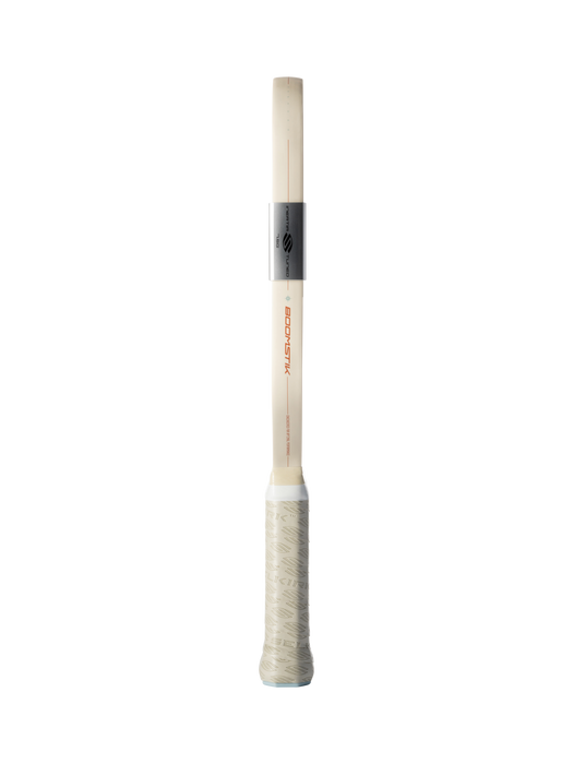 Selkirk Boomstik Widebody Canyon Clay paddle, side profile with cream handle