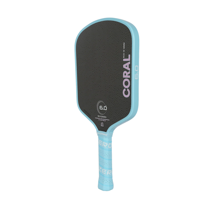 Six Zero Coral Lightweight Widebody in Misty Blue, angled side view