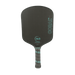 Six Zero Coral Pro Widebody 16mm pickleball paddle in Electric Blue, front view