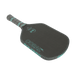 Six Zero Coral Pro Hybrid 16mm pickleball paddle in Electric Blue, diagonal paddle view