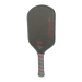 Six Zero Coral Pro Hybrid 16mm pickleball paddle in Infrared, angled side view