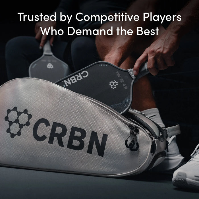 CRBN³ TruFoam Waves (Elongated) Pickleball Paddle on sale at Badminton Warehouse