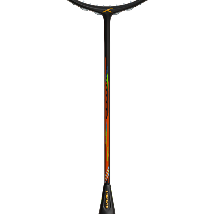 Hundred Flareon Typhoon Badminton Racket (Black) on sale at Badminton Warehouse!
