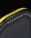 Close-up of the Pressure X 8E rounded top edge with yellow Gearbox lettering