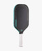 Gearbox Pressure X 8M paddle, opposite three-quarter view showing the teal left edge and white handle
