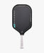 Gearbox Pressure X 8M Elongated paddle, full reverse view with Pressure X and USA Pickleball markings