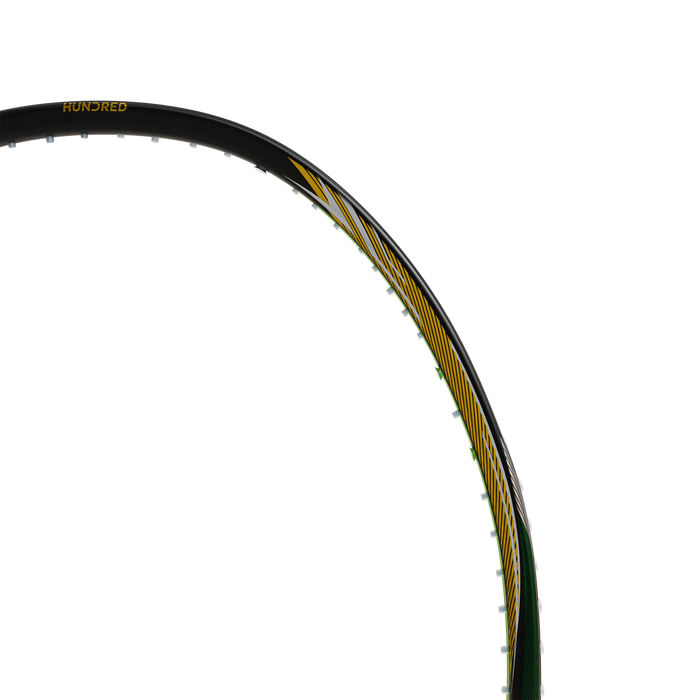 Hundred Hyfonic Lazer Badminton Racket (5U) - Pre-Strung on sale at Badminton Warehouse