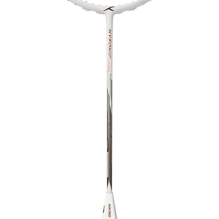 Hundred Hyfonic Lazer Badminton Racket (5U) - Pre-Strung on sale at Badminton Warehouse