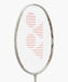 Yonex ARCSABER 7 PLAY Light Beige badminton racket head front close-up
