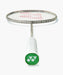 Yonex ASTROX 77 PLAY Light Beige badminton racket frame, grip and green end cap detail