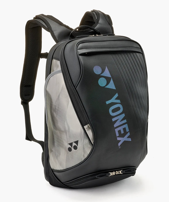 Yonex Expert Backpack BA02612 Black badminton backpack front view