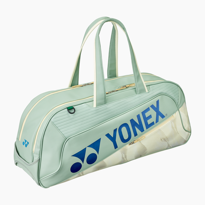 Yonex BA02631W Expert Tournament Bag in mint green with large Yonex logo