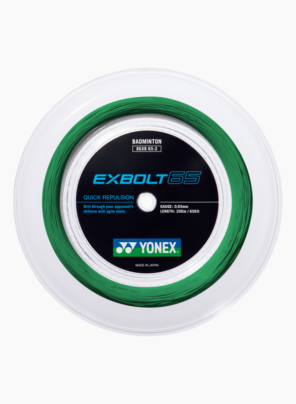 YONEX バドミントンストリング EXBOLT 65 (200m)８月入荷分 YONEX EXBOLT 65 バドミントンガット 200m Amazon | ヨネックス EXBOLT