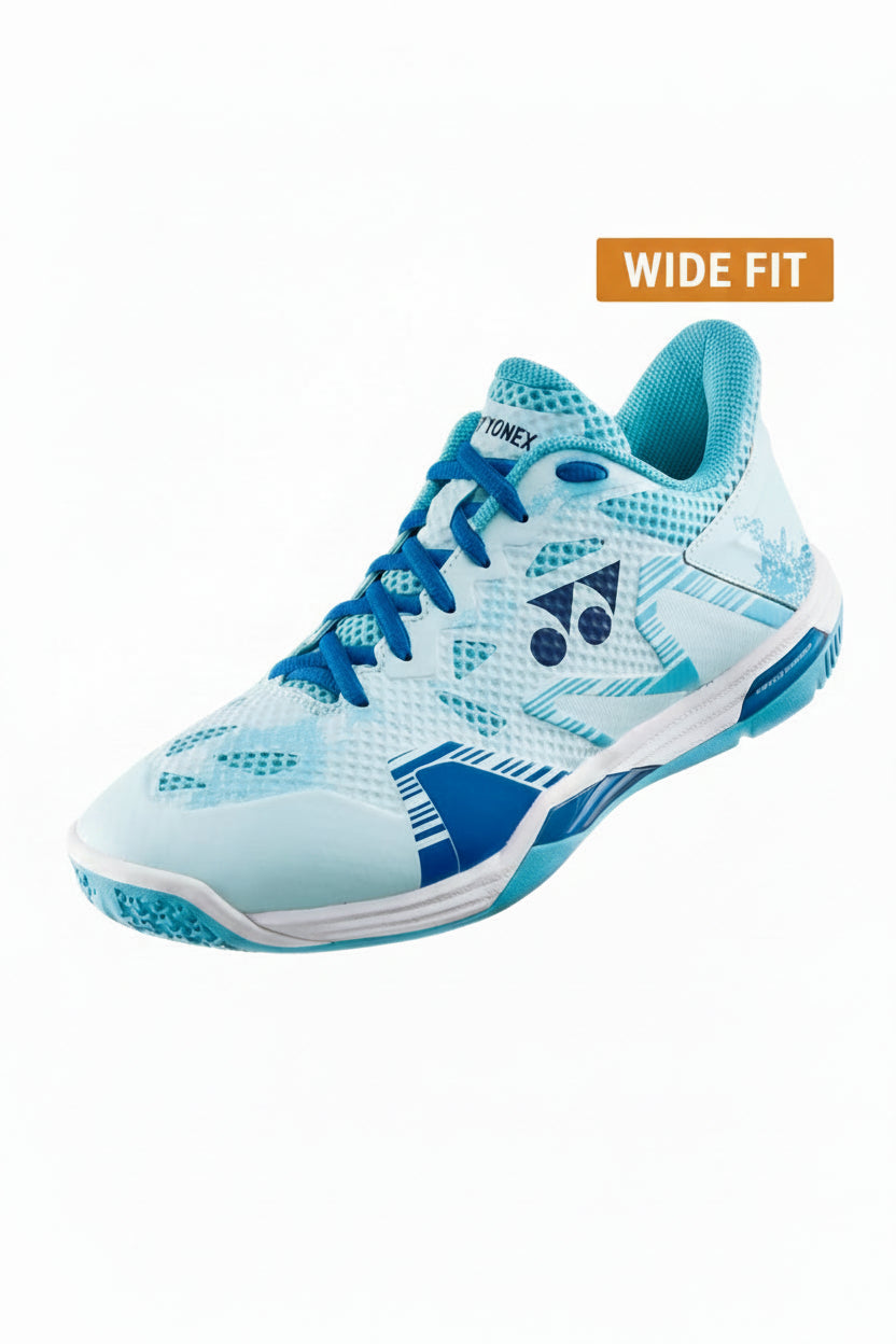 Yonex Power Cushion Eclipsion Z3 Wide Men's Badminton Court Shoe-Light Blue on sale at Badminton Warehouse