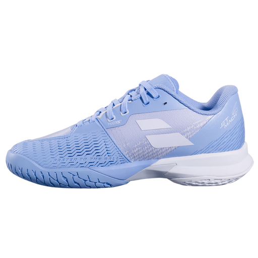 Jet Mach 4 All Court Women Pickleball Shoes (White/Lavender) on sale at Badminton Warehouse!