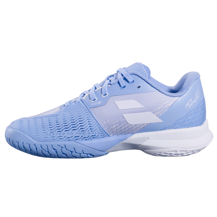 Jet Mach 4 All Court Women Pickleball Shoes (White/Lavender) on sale at Badminton Warehouse!
