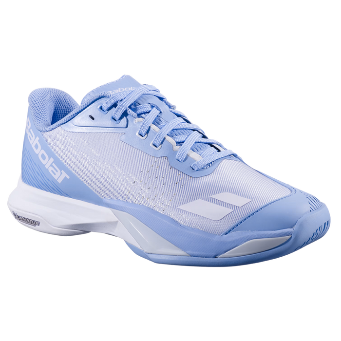 Jet Mach 4 All Court Women Pickleball Shoes (White/Lavender) on sale at Badminton Warehouse!