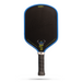 Bread & Butter LOCO 16mm Hybrid Azul paddle, front view with blue edge and gray grip
