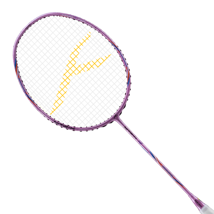 Nitrix Hundred Racket HNDRD Nitrix 10 Badminton Racket – 5U | Strung | Attacking Power (White ...