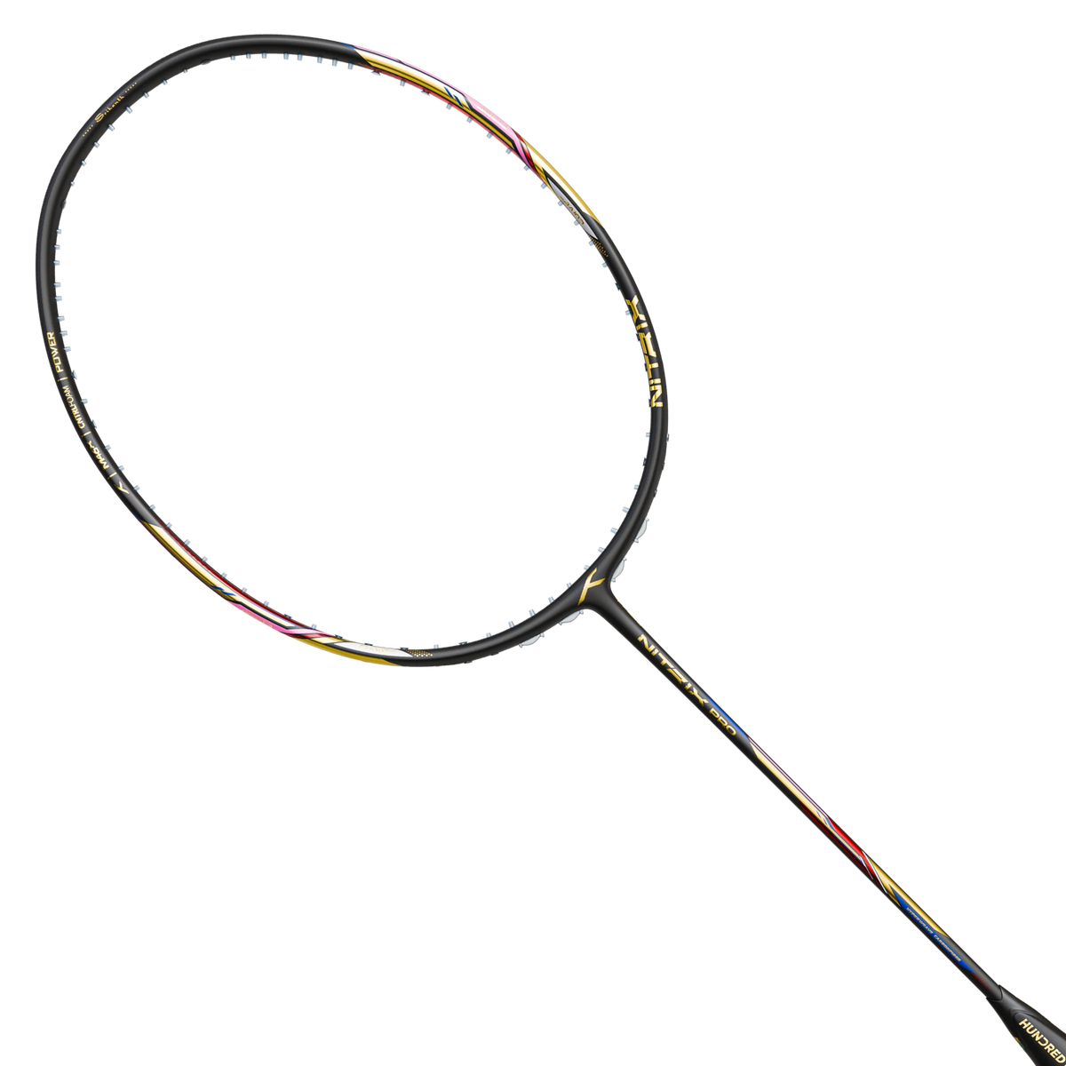 HNDRD Nitrix Pro 4U Badminton Racket | Head-Heavy Pro Attack
