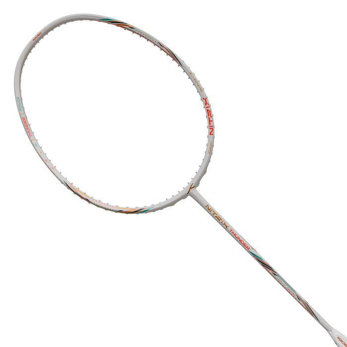 Nitrix Thunder Badminton Racket (White) on sale at Badminton Warehouse!