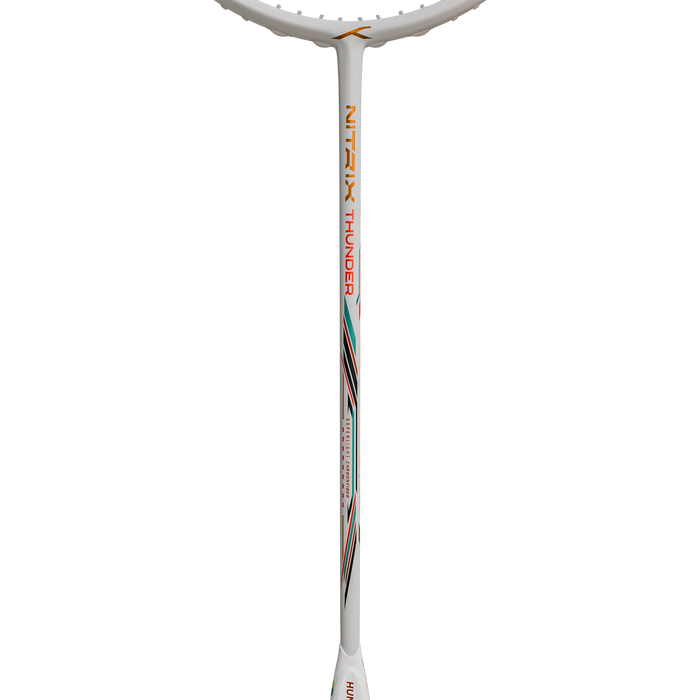 Nitrix Thunder Badminton Racket (White) on sale at Badminton Warehouse!