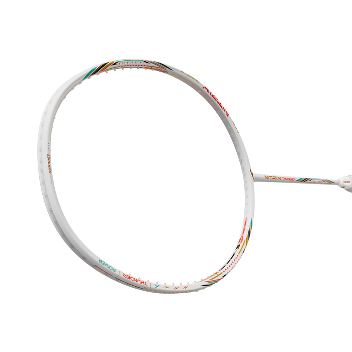 Nitrix Thunder Badminton Racket (White) on sale at Badminton Warehouse!