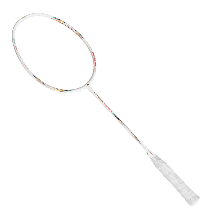 Nitrix Thunder Badminton Racket (White) on sale at Badminton Warehouse!