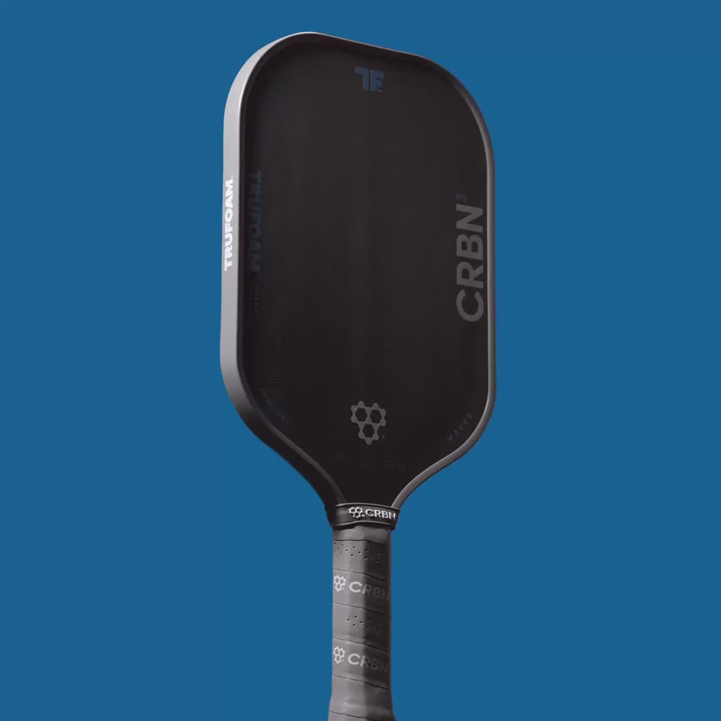 CRBN³ TruFoam Waves (Elongated) Pickleball Paddle on sale at Badminton Warehouse