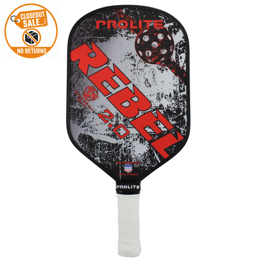 Prolite Rebel Powerspin 2.0 Pickleball Paddle on sale at Badminton Warehouse