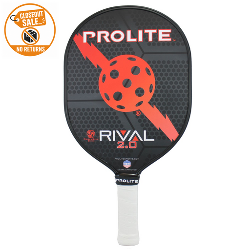 Prolite Rival Powerspin 2.0 Pickleball Paddle on sale at Badminton Warehouse