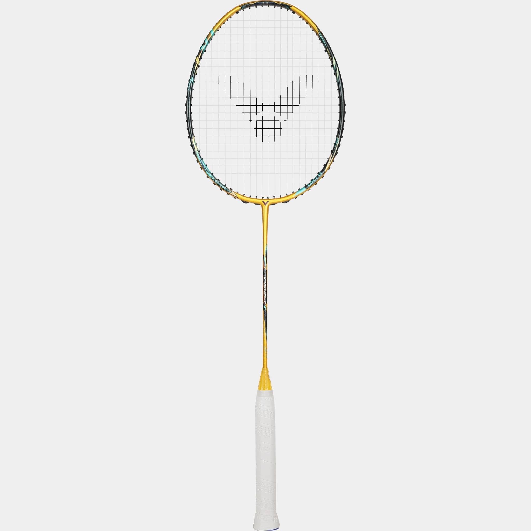 Victor Thruster F-C Ultra-X Badminton Racket (Fortuna Gold, Made